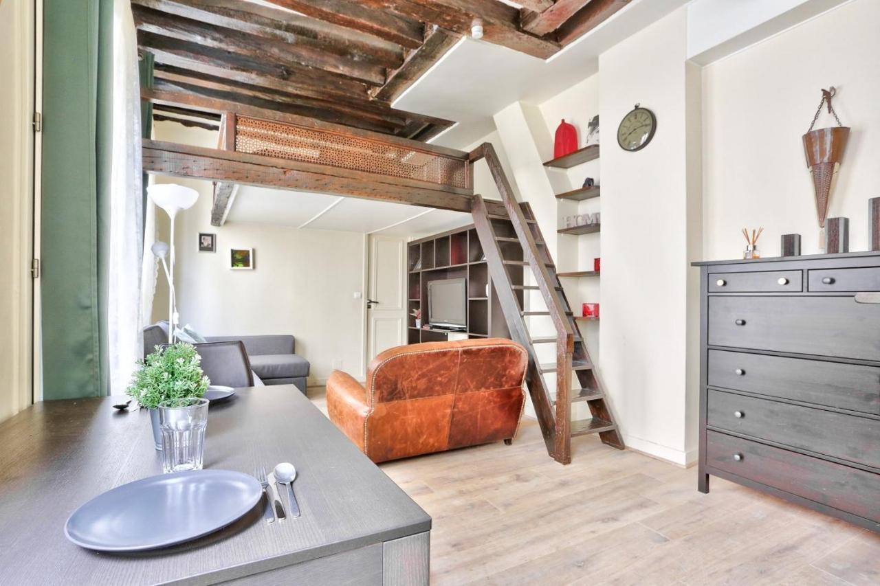 Studio Mezzanine Quartier Luxembourg Free Netflix Paris Luaran gambar